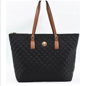 TOMMY HILFIGER Quilted Nylon Tote Bag